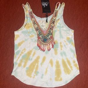 Tie dye tank top